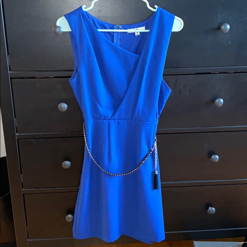 Blue dress